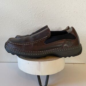 Timberland Leather Slip-On Shoes Size 10M EUC